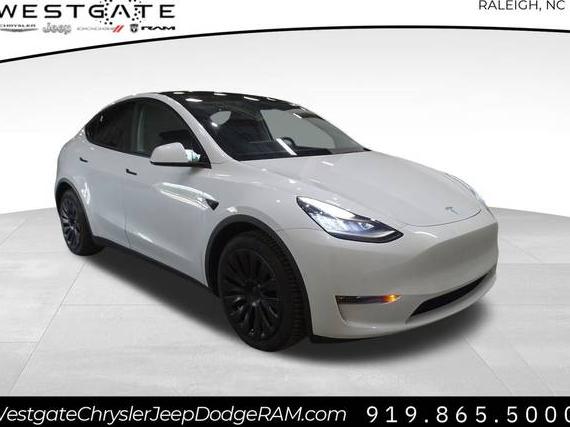 TESLA MODEL Y 2021 5YJYGDEE2MF079981 image